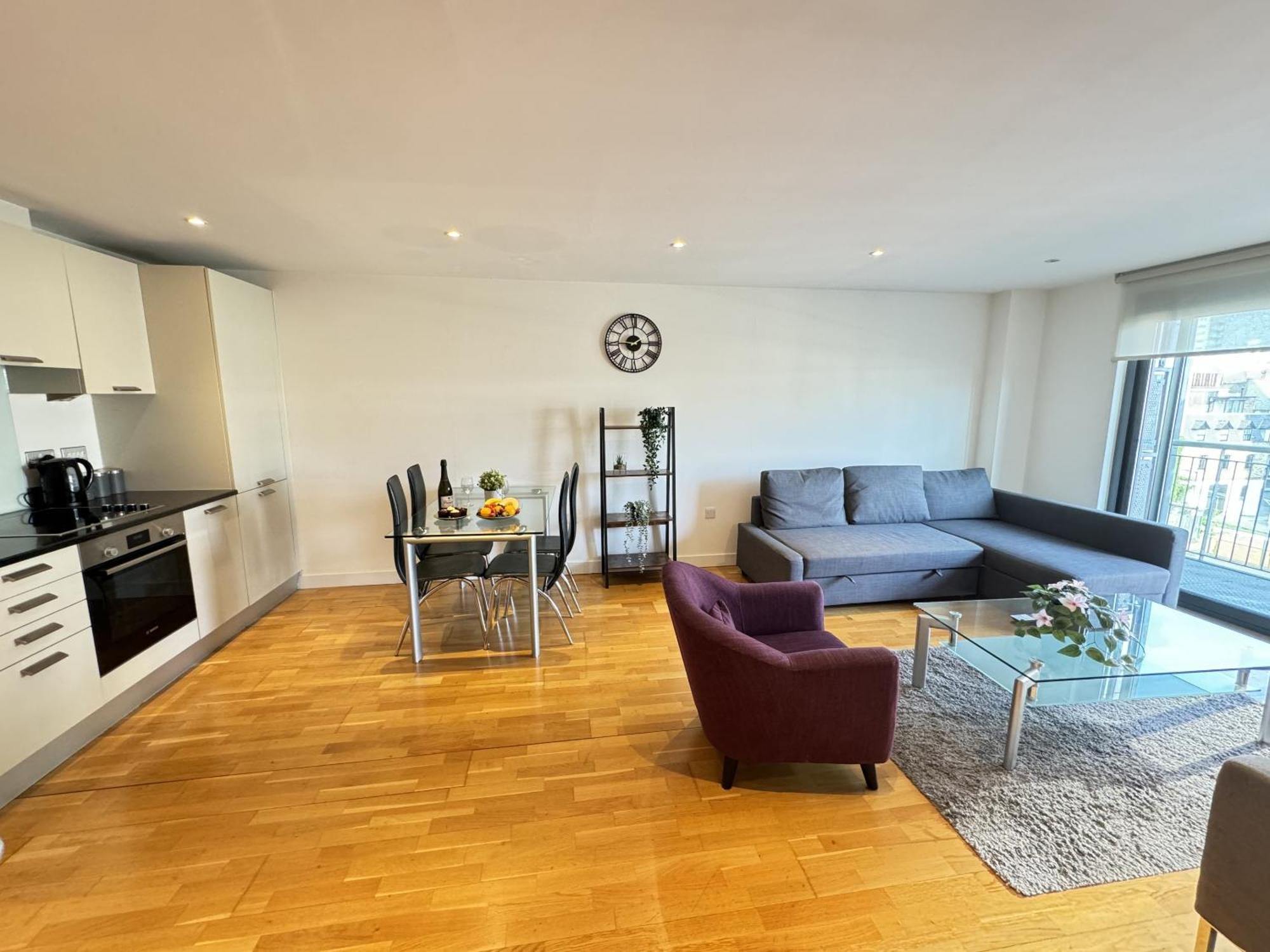 לונדון Cosy Modern Tower Bridge Apartment מראה חיצוני תמונה